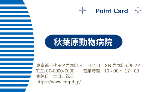 ポイントカードサンプル画像 C-02